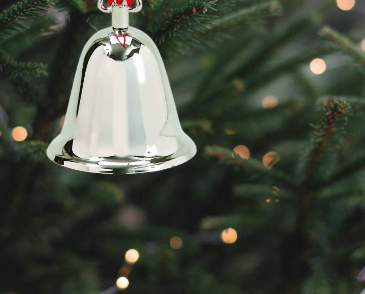 Creative Gifts International - Bell With Ribbon Ornament