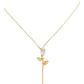 Ambush - Women's Rose Charm Necklace