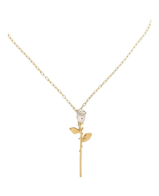 Ambush - Women's Rose Charm Necklace