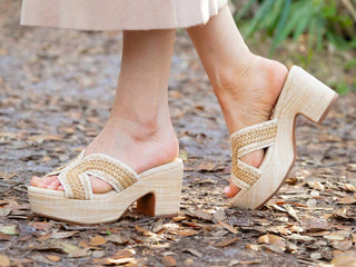 Chocolat Blu - Sandália Gen Raffia Feminina