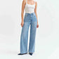 Daze - Far Out High Rise Wide Daisy Jeans