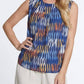 Multiples - Sleeveless Button Back Top