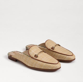 Sam Edelman - Mules femininas Linnie Woven Slip On com bico arredondado