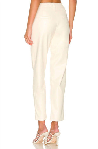 Lblc The Label - Calças de couro veganas Franny