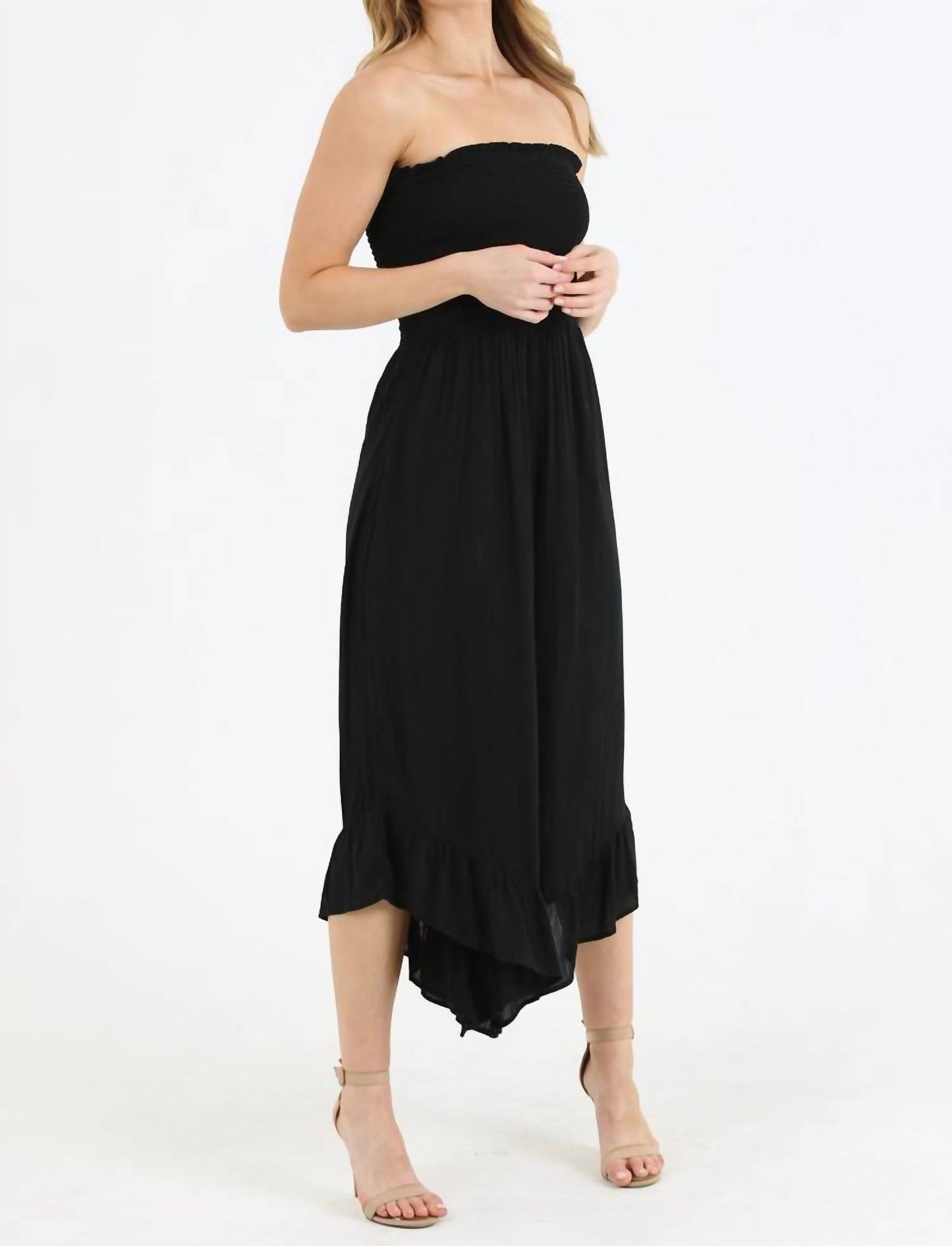 Angie - Paloma Strapless Jumpsuit