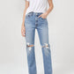Agolde - Mia Mid Rise Straight Jeans