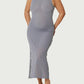 Find Me Now - Addison Seersucker Midi Dress