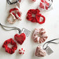 Bella Sleep + Spa - Women's Large Scrunchie Heart Ornament