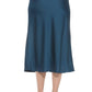 Joseph Ribkoff - Satin A-line Midi Skirt