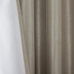 Twist Tab Total Blackout Window Curtain Panel Pewter 50x84