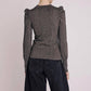 Berenice - Astra Lurex Mock Neck Top