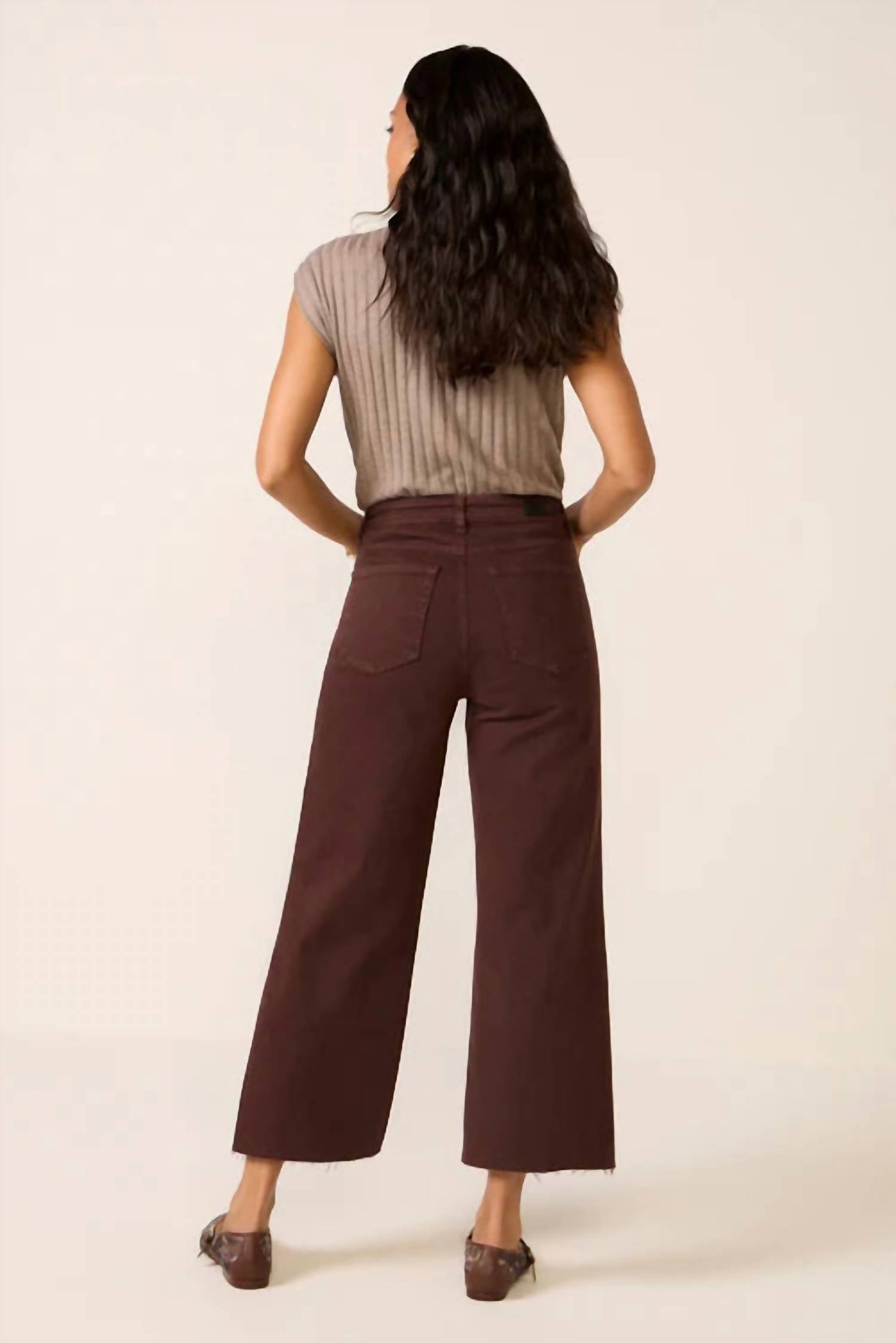 Ag Jeans - Saige Wide Leg Crop Jeans