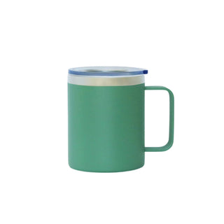 Creative Gifts International - Caneca de viagem de aço inoxidável com alça