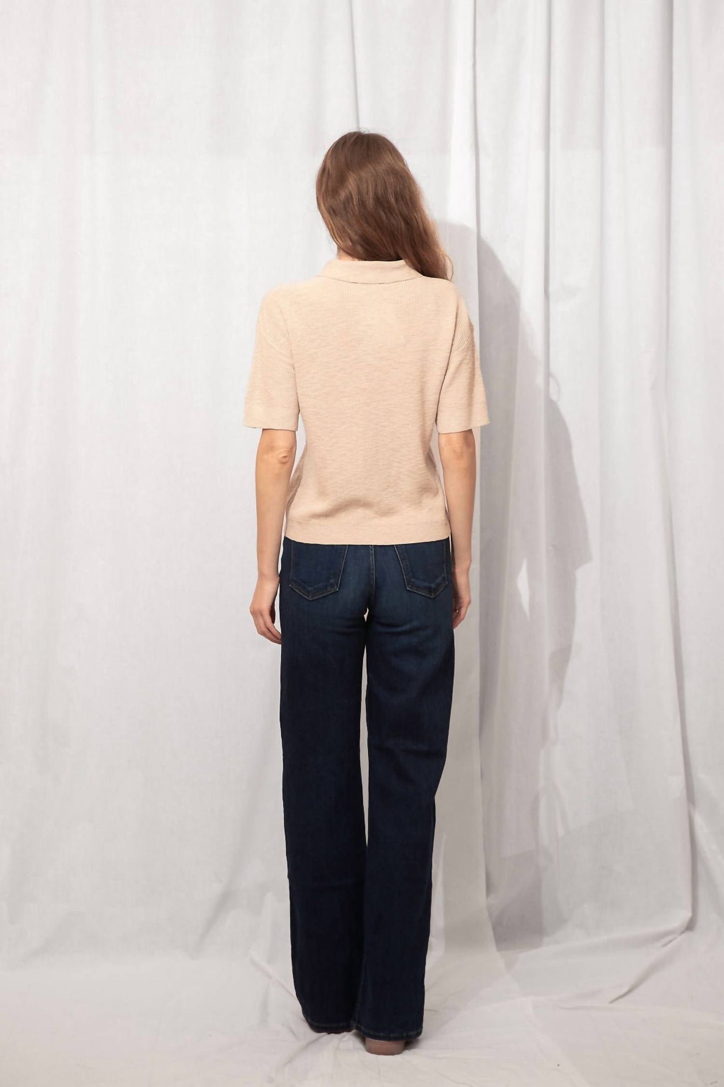Be Cool - James Knit Button Up Top