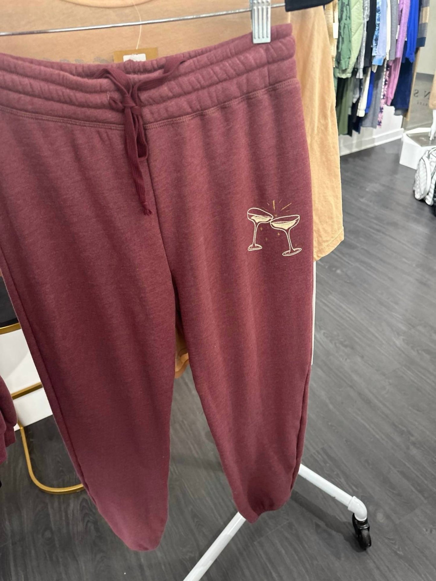 Project Social T - Champagne Glasses Jogger Pants