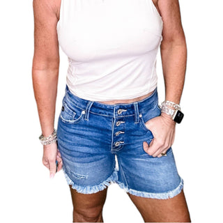 Kancan - Shorts com braguilha com botões