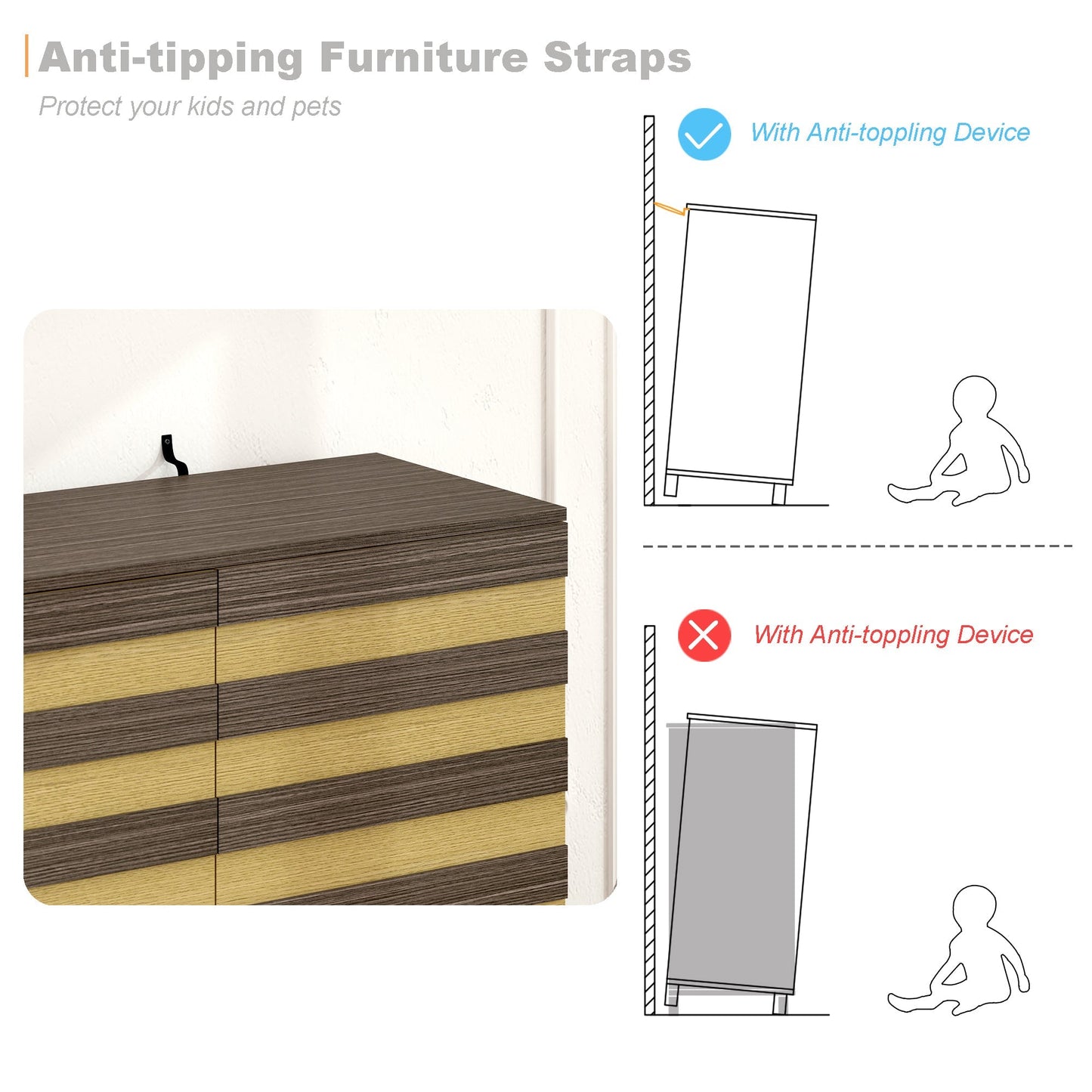 55-Inch Hand-Carved Buffet Sideboard Cabinet