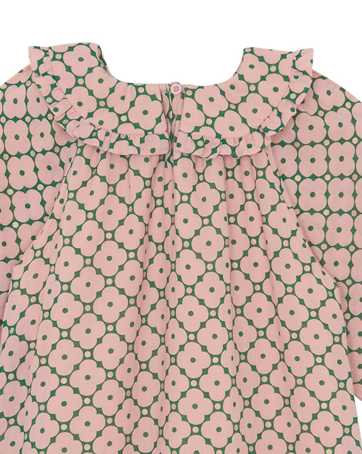 Bonton - Girl's Fine Brushed Twill Dress