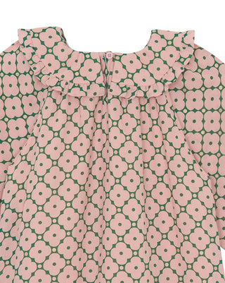 Bonton - Girl's Fine Brushed Twill Dress