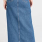 Mother - Lickity Split Fray Denim Maxi Skirt