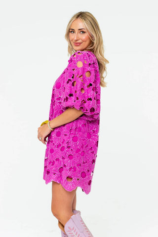 Buddylove - Vestido curto de renda Deb
