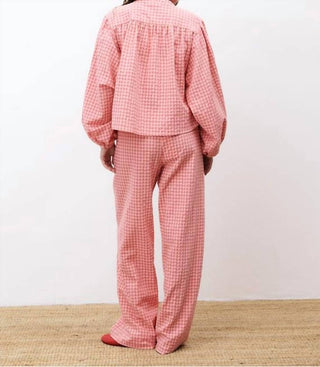 Calças francesas Ismery Gingham
