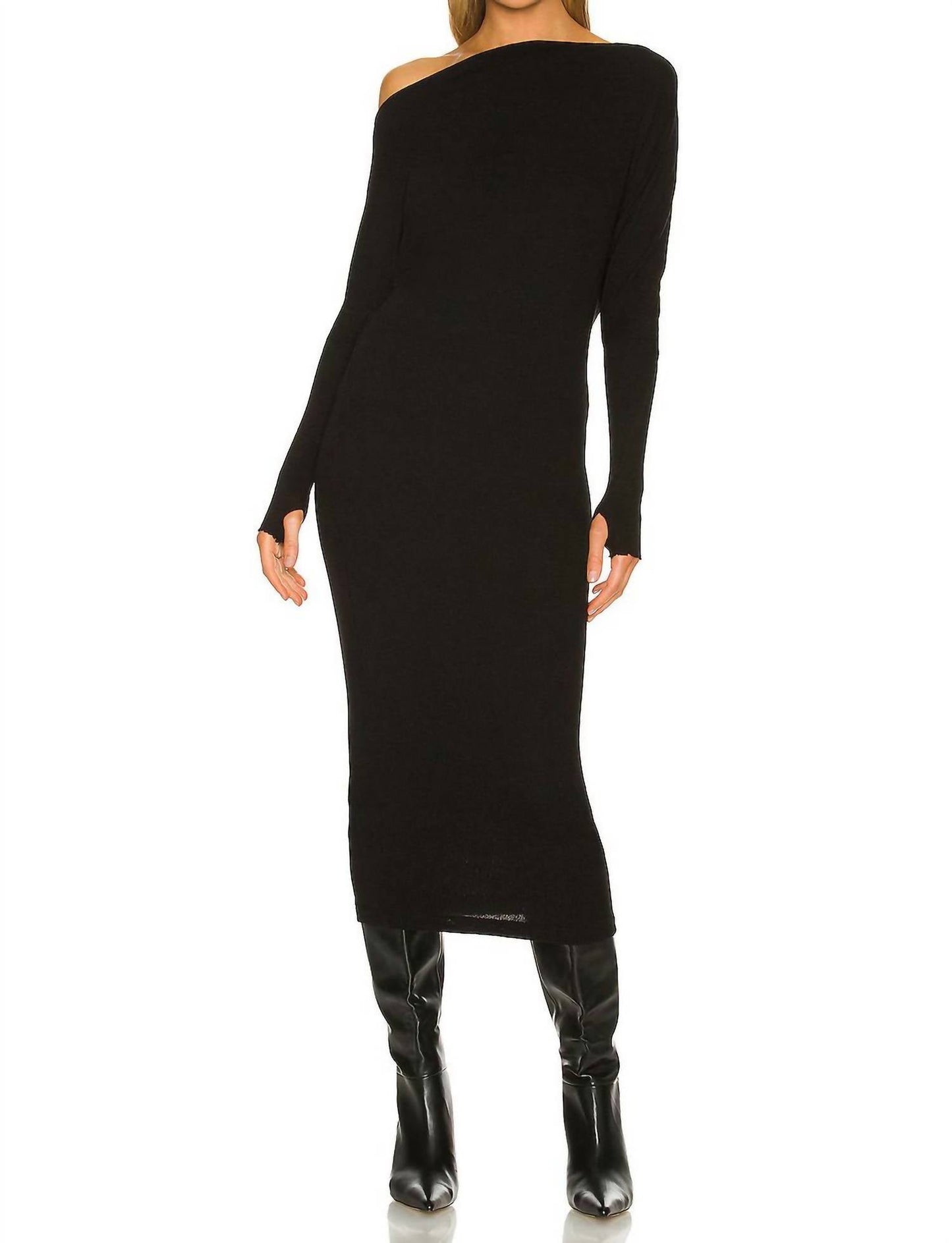 Enza Costa - KNIT SLOUCH DRESS