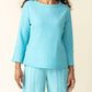 Habitat - Crinkle Flutter Sleeve Pullover Top
