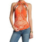 Free People - Cherry on Printed Top