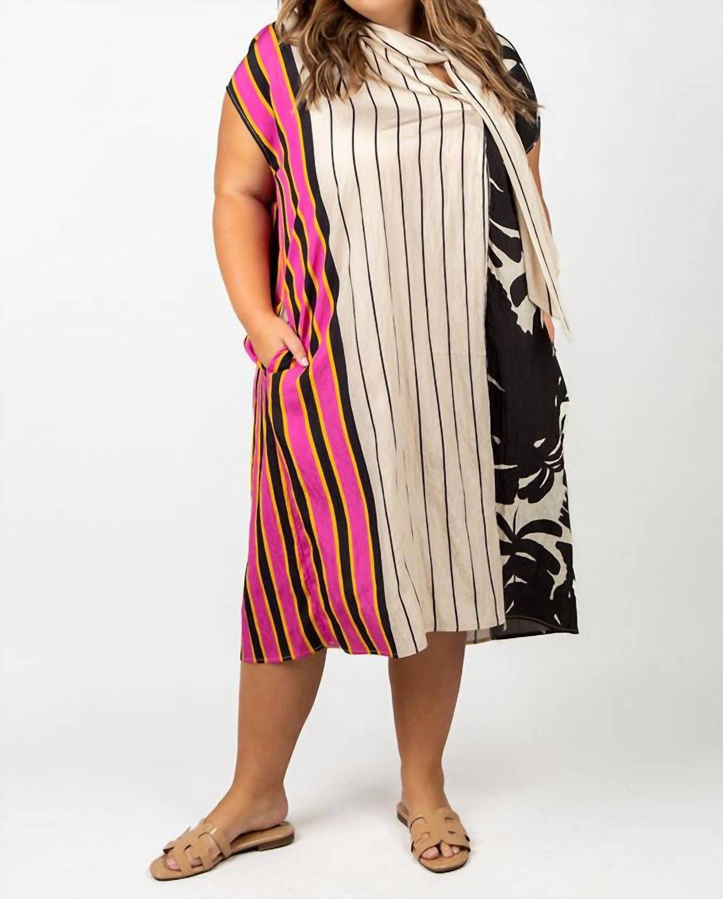 Psophia - Mix Media Dress