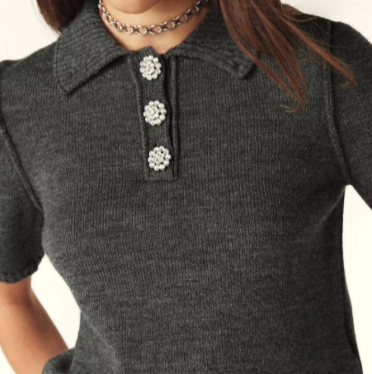 Ba&Sh - Dylak Boxy Polo Shirt