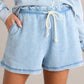 Z Supply - Gael Knit Denim Shorts