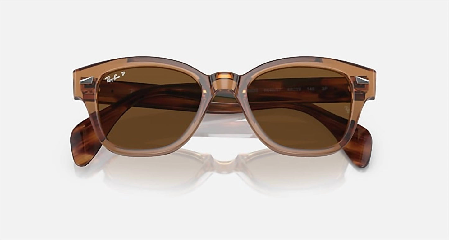 Ray Ban - Square Polarized Sunglasses Rb0880s - 664057