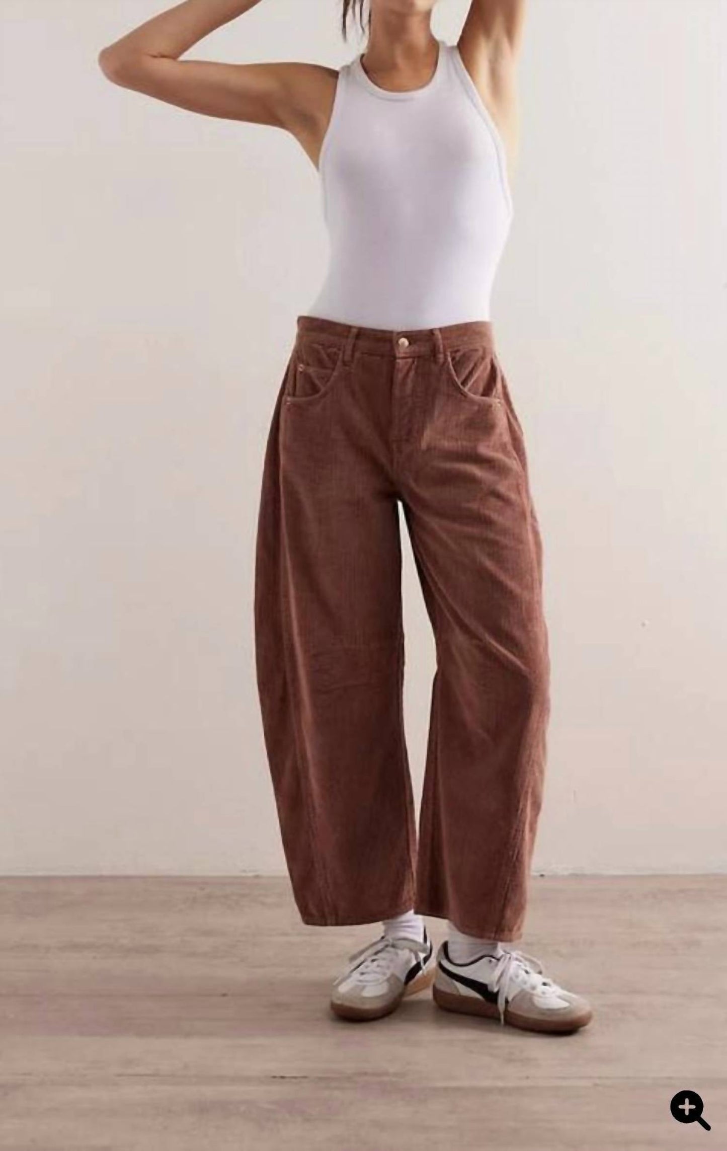 Free People - Good Luck Cord - Barrel Leg