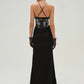 For Love & Lemons - Embroidered Roses Maxi Dress
