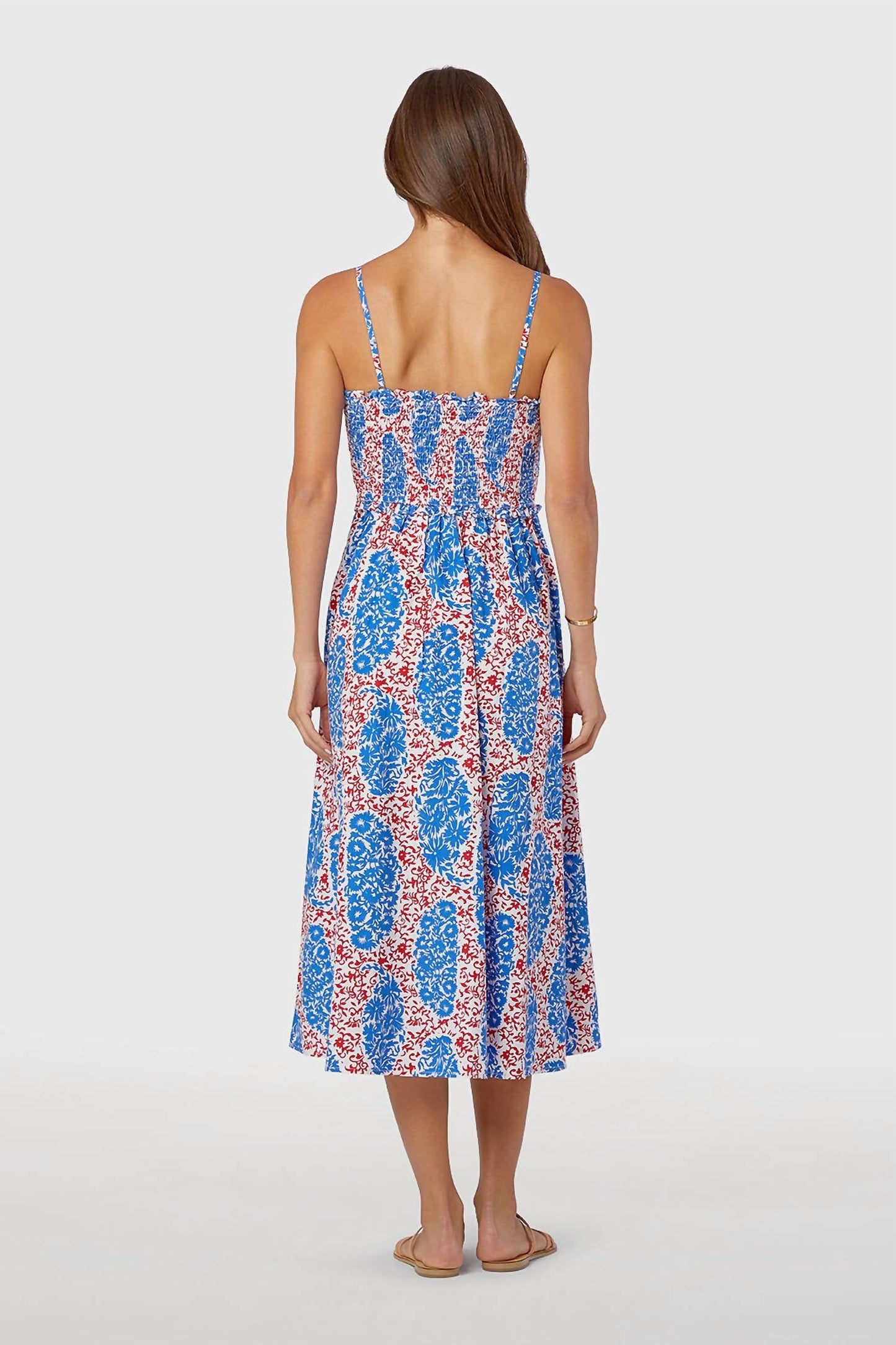 Livro - Smocked Midi Dress