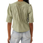 Free People - Laurie Embroidered Blouse