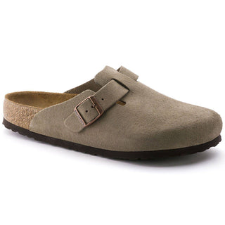 Birkenstock - Women's Boston Suede Soft Footbed Clog