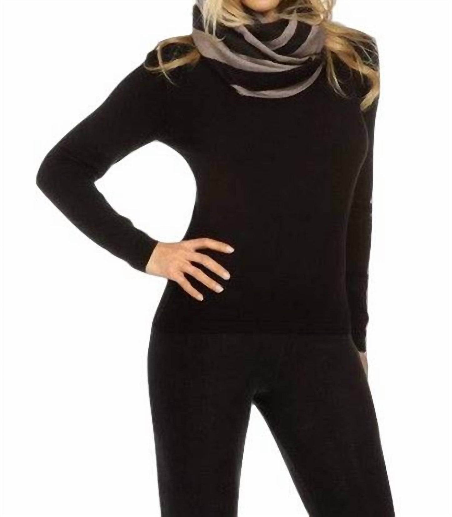 Angel - Two-Tone Infinity Scarf