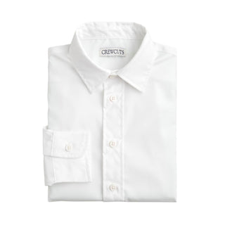 J.Crew - Camisa social Ludlow Premium de algodão fino para meninos
