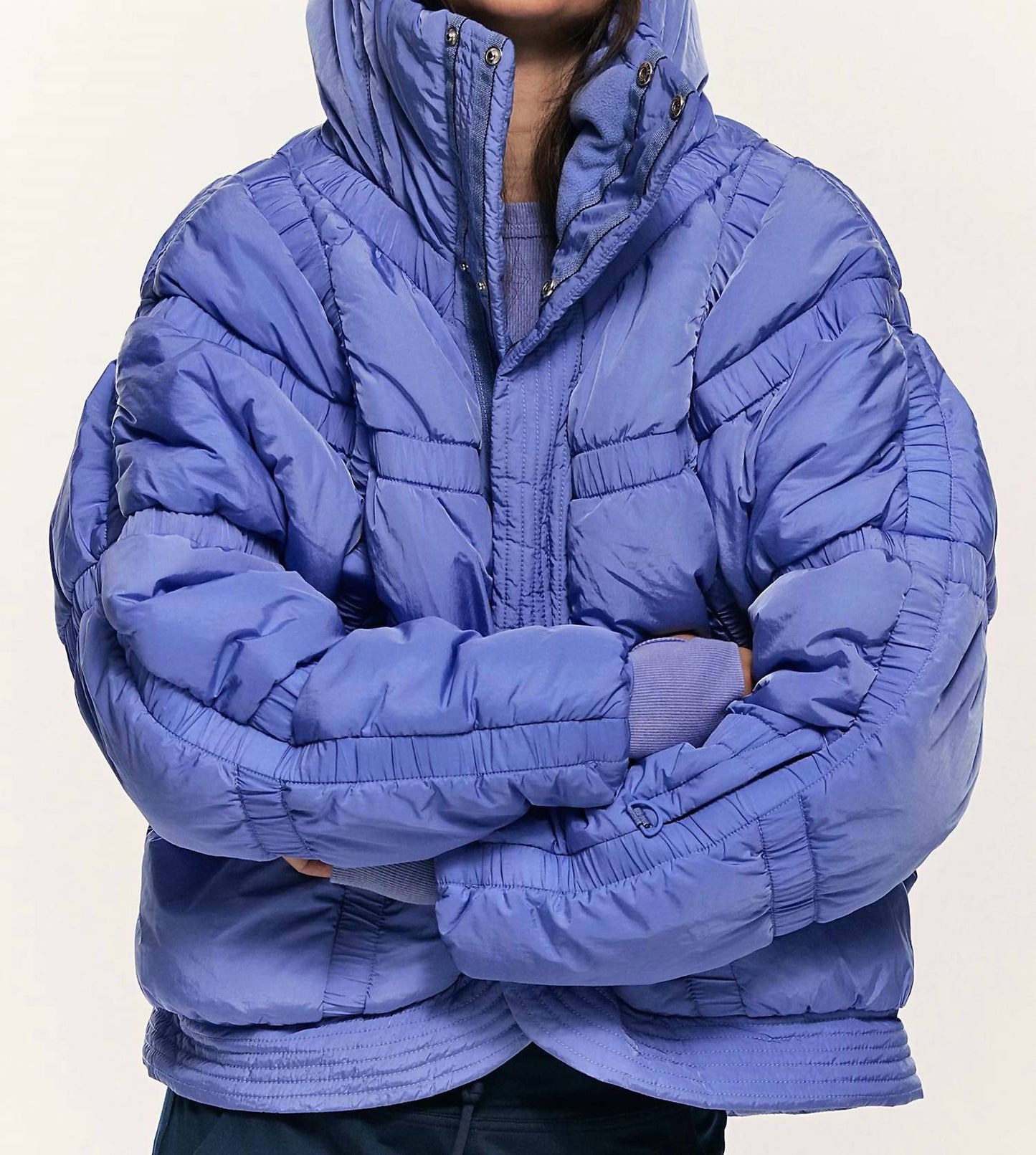 Free People - Shirr Enough Backpack Puffer Jacket