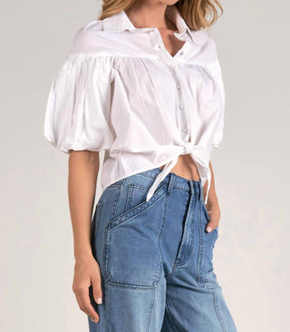 Elan - Manga bolha com botões