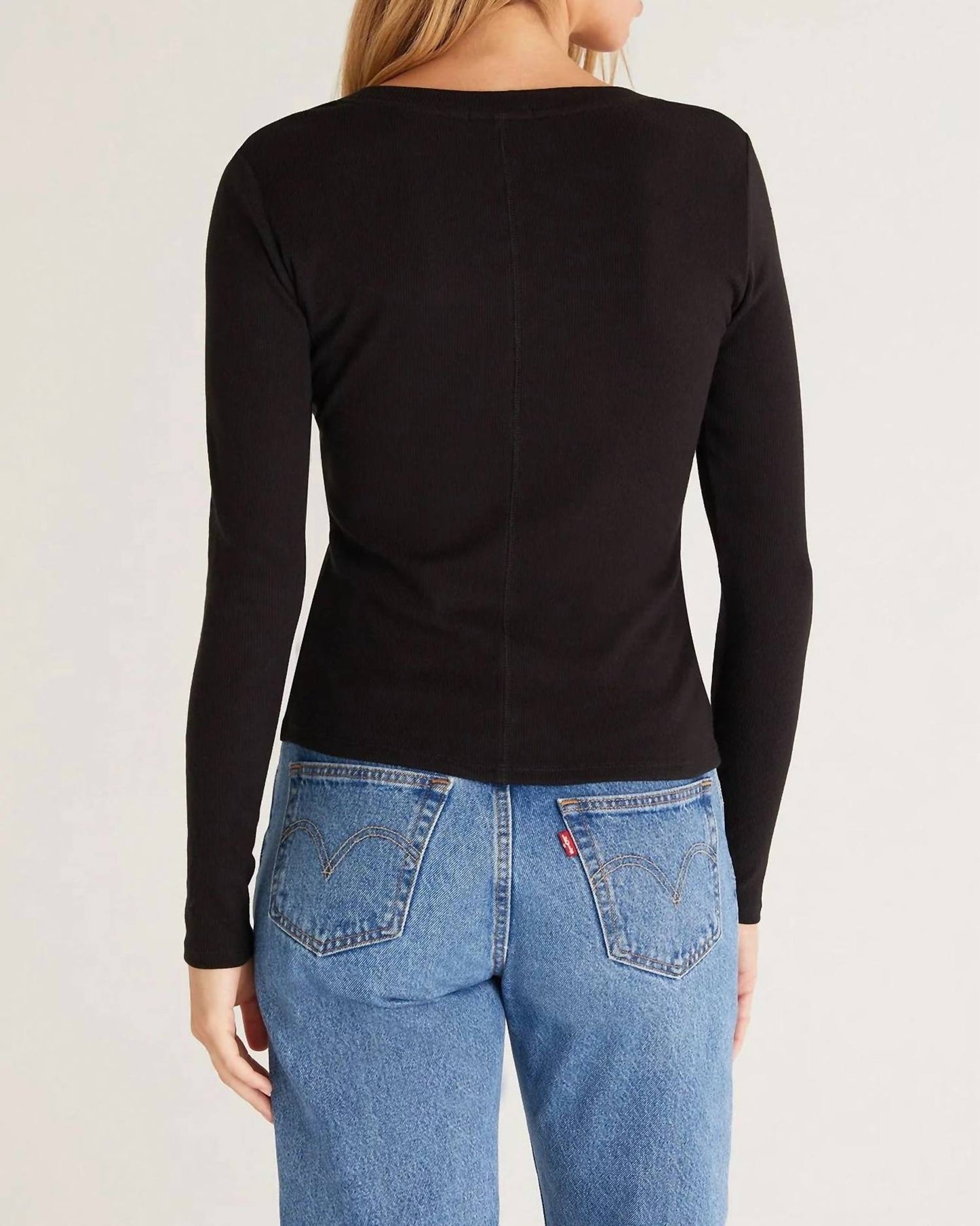 Z Supply - SIRENA RIB LONG SLEEVE TEE