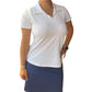 Ana Clare - Short Sleeve V-Neck Polo
