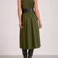 Elan - Elsie Mixed Media Maxi Dress