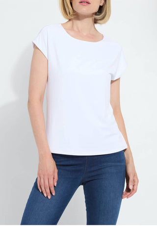 Lysse - Blusa feminina de manga curta