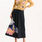 Tyler Boe - Valentina Appliqué Skirt