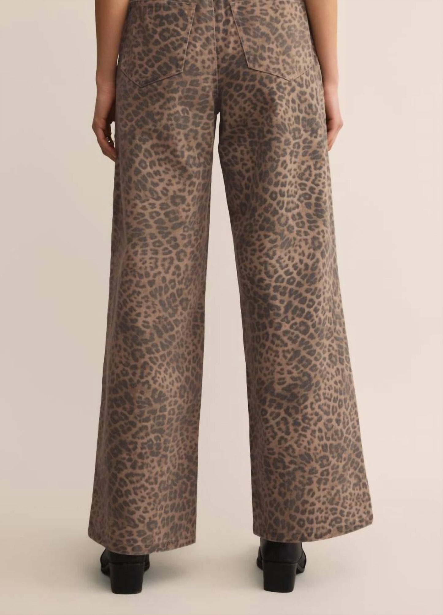 Z Supply - Marli Denim Leopard Pant