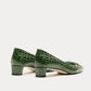 Frances Valentine - Women's Mary Croc Mini Block Heel