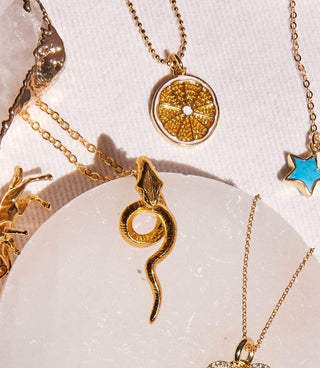 Ajs Design Studio - Snake Necklace